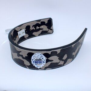 Inaka 10mm Weightlifting Leather Camo Belt
